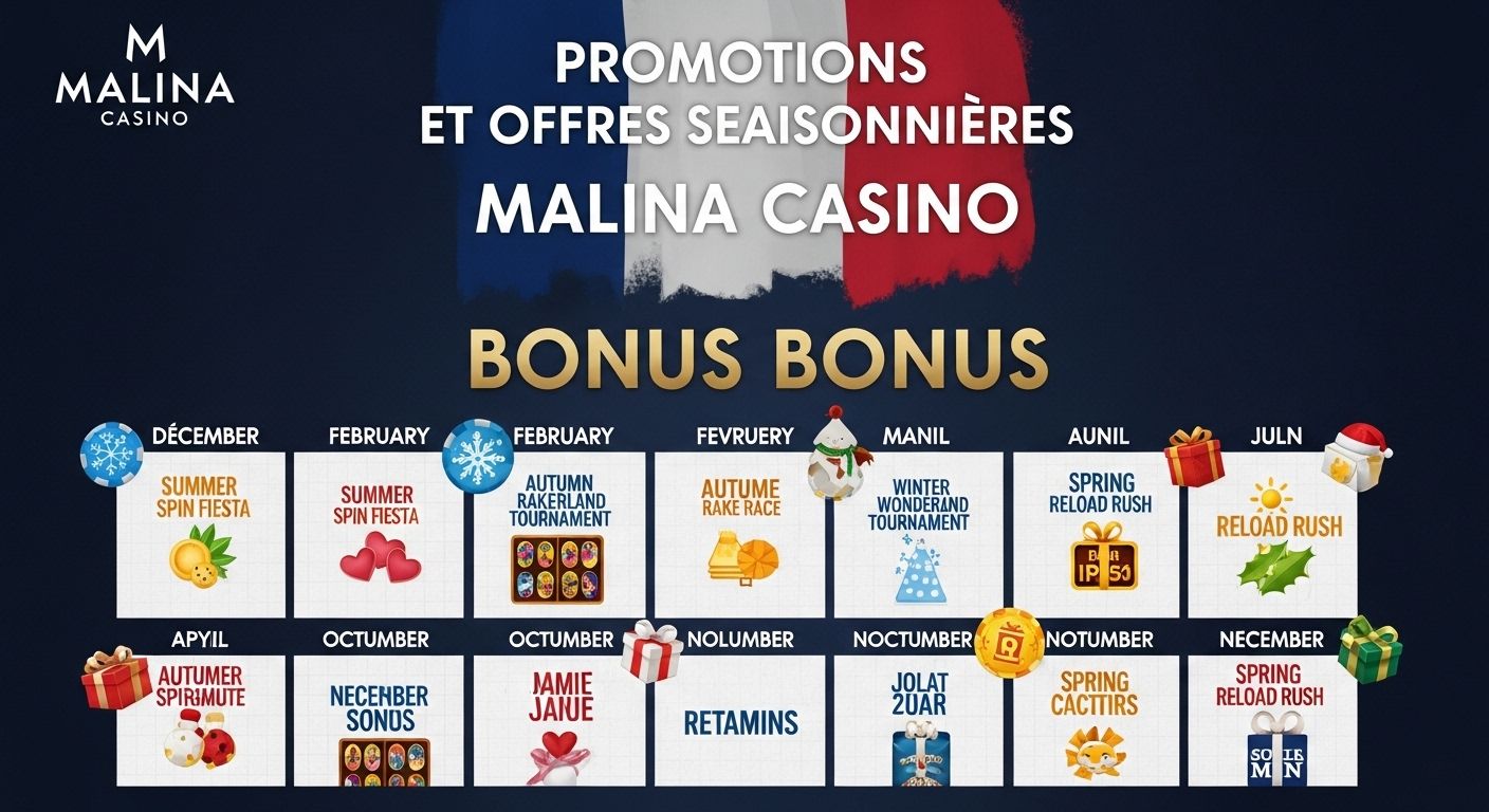 Promotions et offres saisonnières sign up bonus